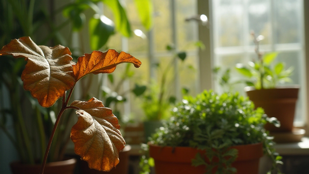 How to Revive Indoor Plants with Brown and Crispy Leaves