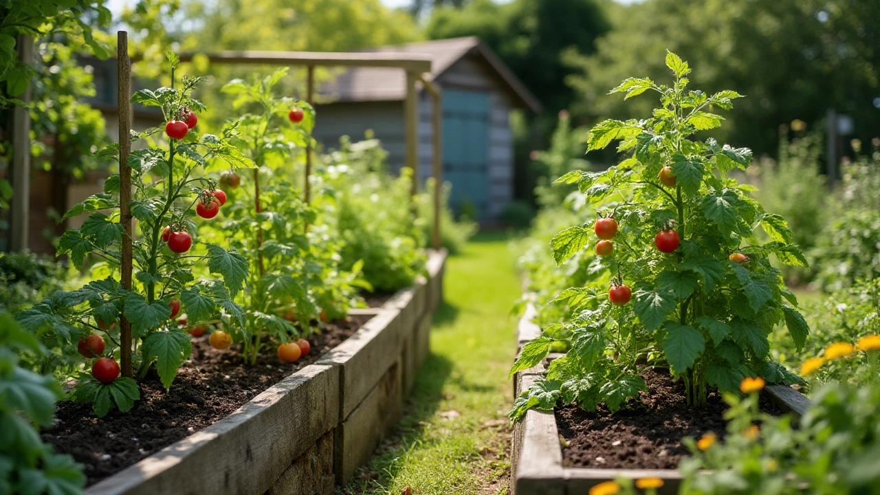 The Art of Planting Tomatoes and Cucumbers Together in Raised Beds