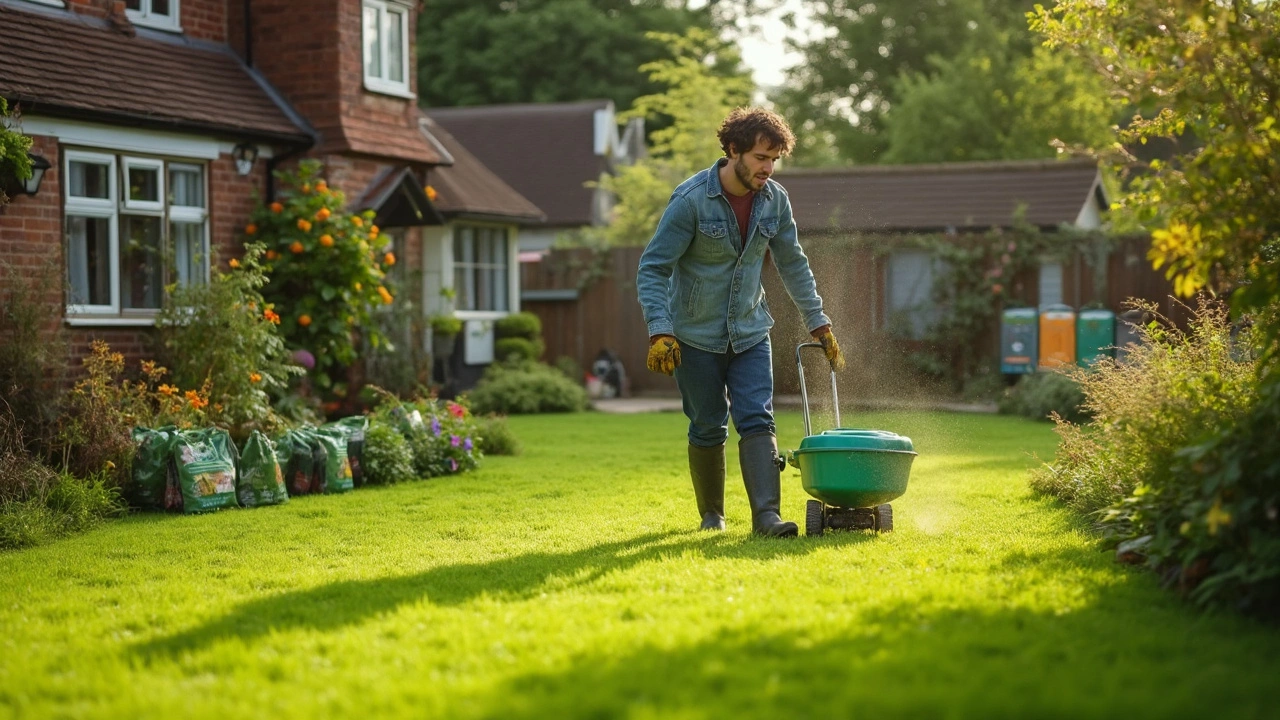 What Fertilizer Makes Grass Thicker and Greener?