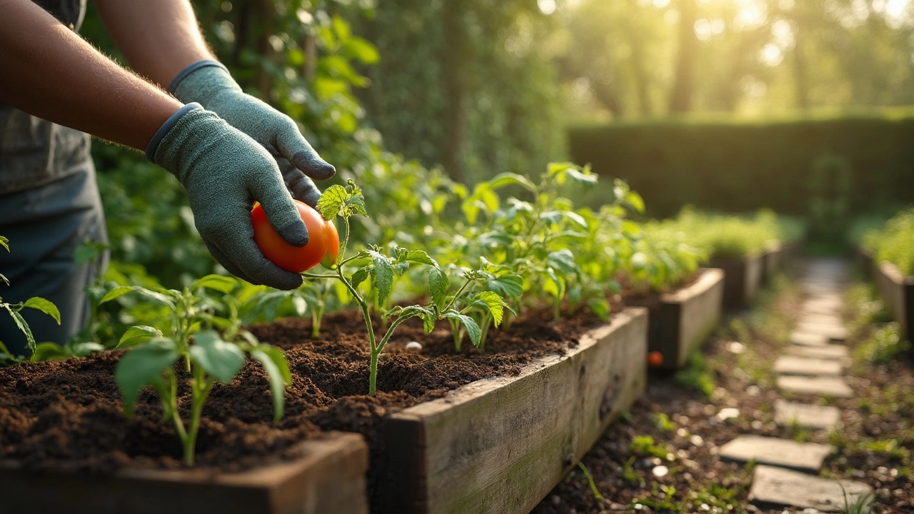 Why Put an Egg in the Hole When Planting Tomatoes?