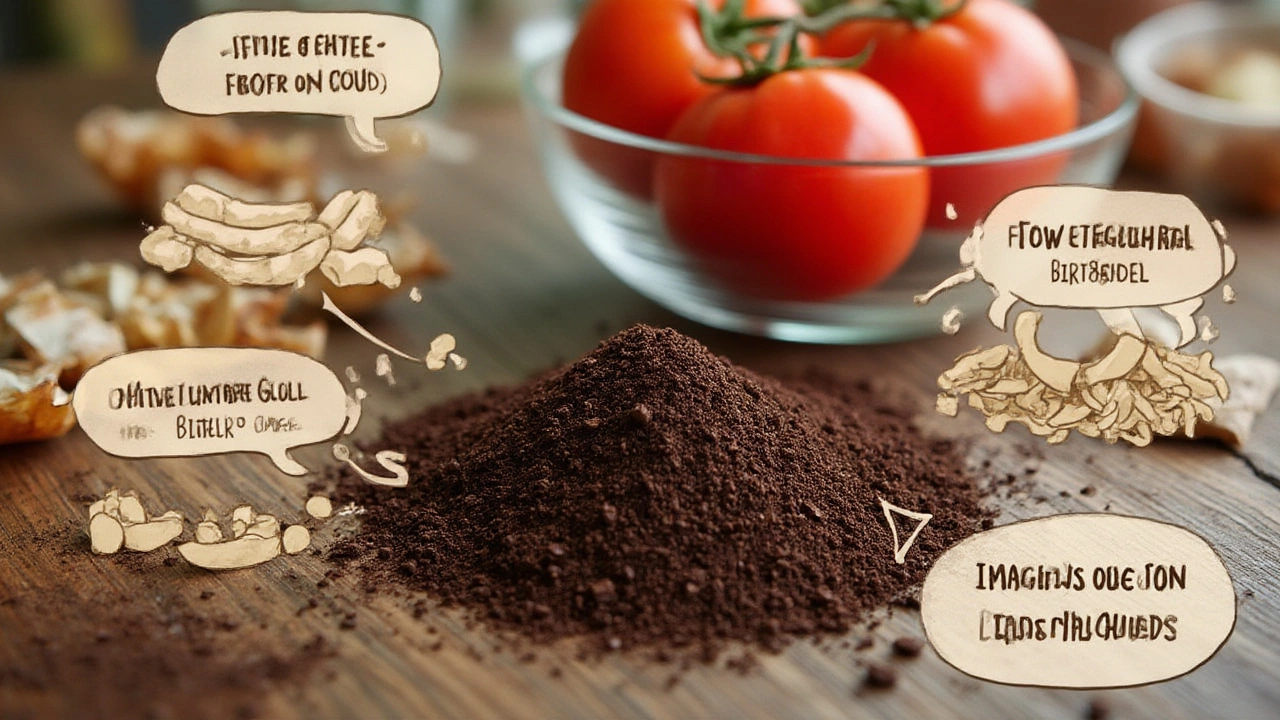 How to Use Coffee Grounds in the Tomato Patch